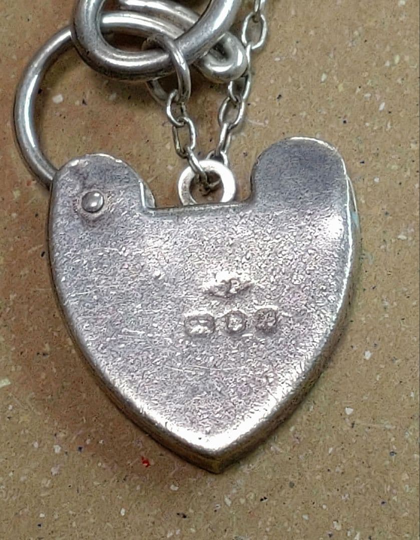 ◎チャームブレスレット SILVER925 【ビンテージ】【お値引対象品】