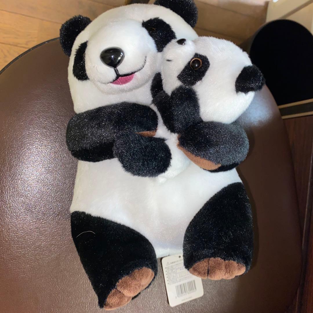 アドベンチャーワールド 親子パンダ　ぬいぐるみ