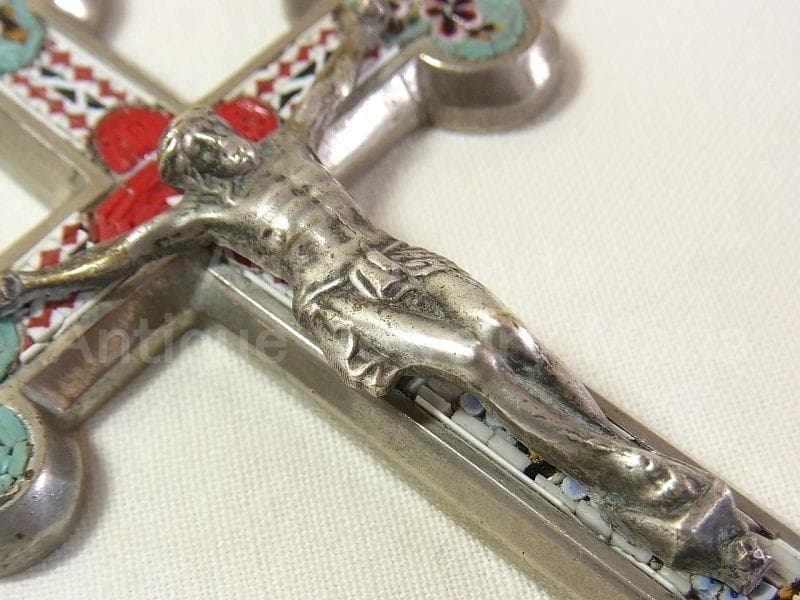 c1536イタリア マイクロモザイクタイル クロス 《大型サイズ（M）》