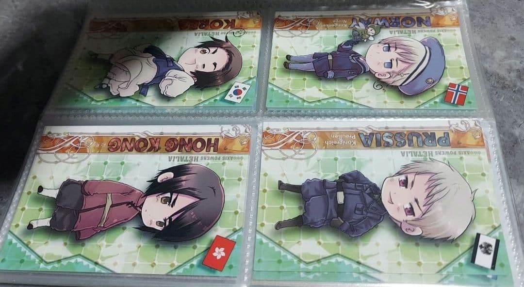 ヘタリア トレーディングカード 初版　68枚　スペシャルカード　ノーマル　原作柄