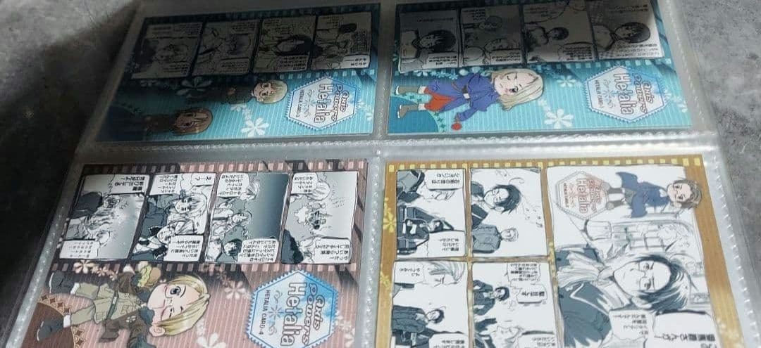 ヘタリア トレーディングカード 初版　68枚　スペシャルカード　ノーマル　原作柄