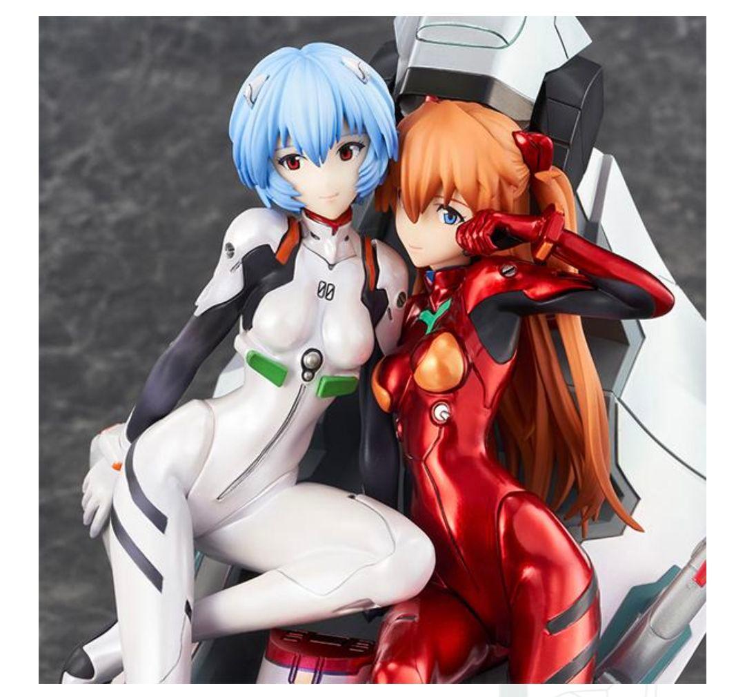 EVASTORE限定カラー版 新世紀エヴァンゲリオン レイ＆アスカ フィギュア