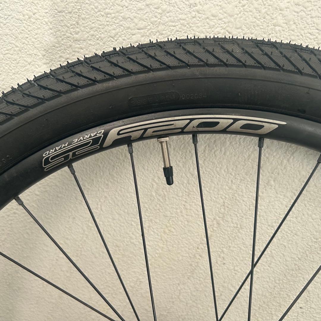 SPANK MTB用26インチ ホイールタイヤセット ディスクブレーキ付