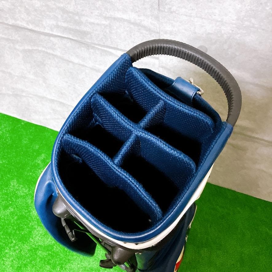 BRIDGESTONE ゴルフキャディバッグ 10型 スタンド式 メジャーモデル