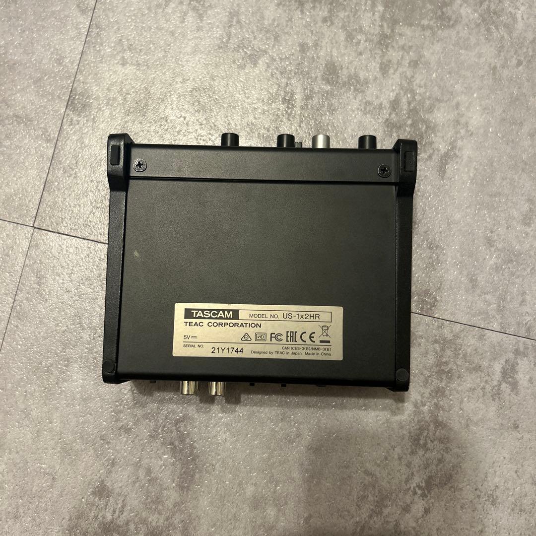 TASCAM US-1×2HR USBオーディオインターフェース
