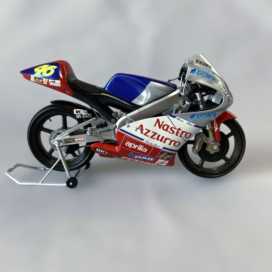 【希少】ミニチャンプス 1/12 aprilia125 & V.ロッシ 1997