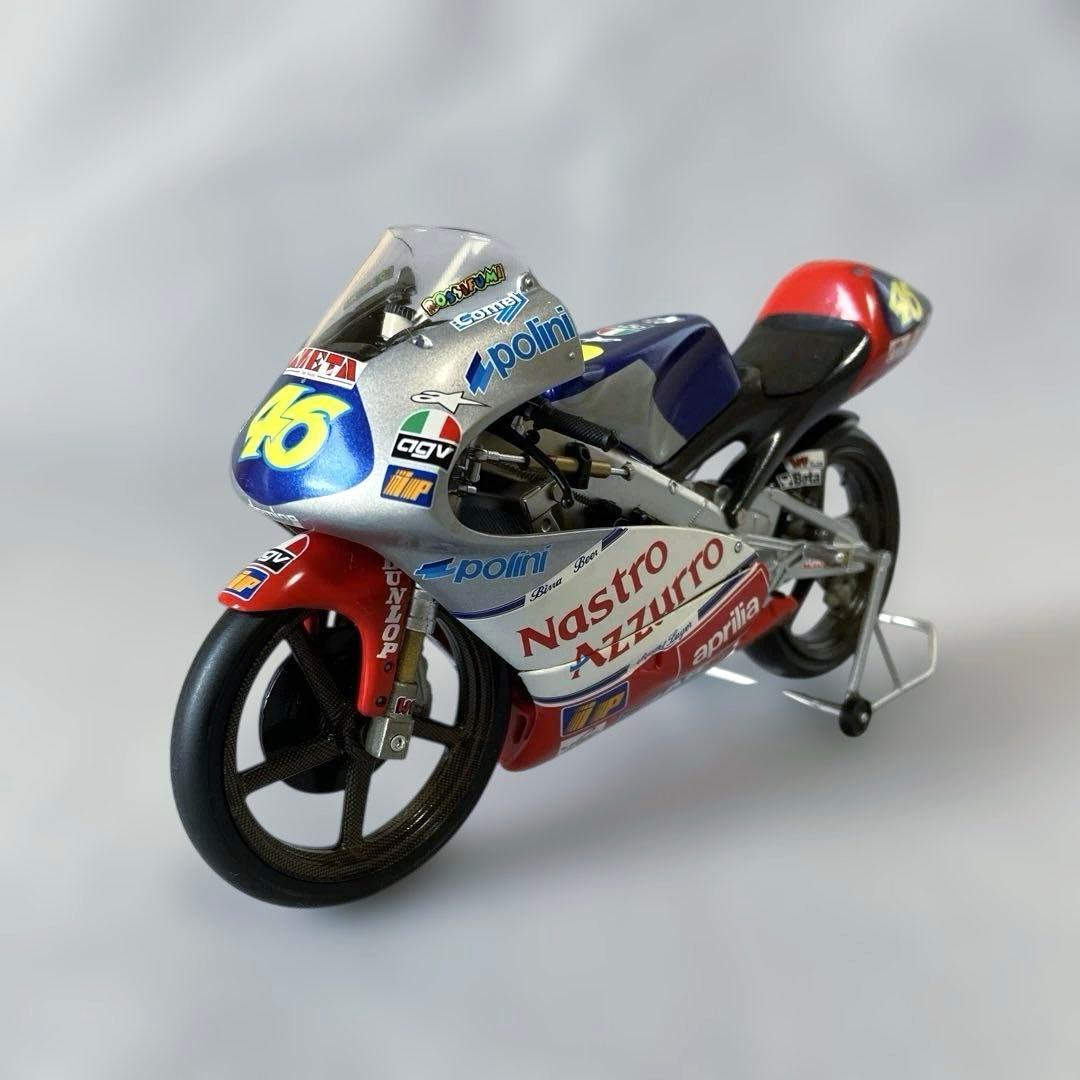 【希少】ミニチャンプス 1/12 aprilia125 & V.ロッシ 1997