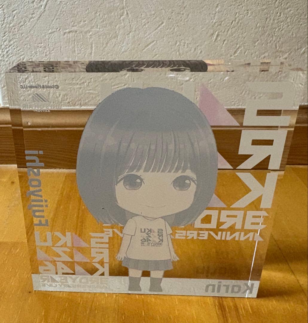 櫻坂46 藤吉夏鈴 縁日1等アクリルブロック