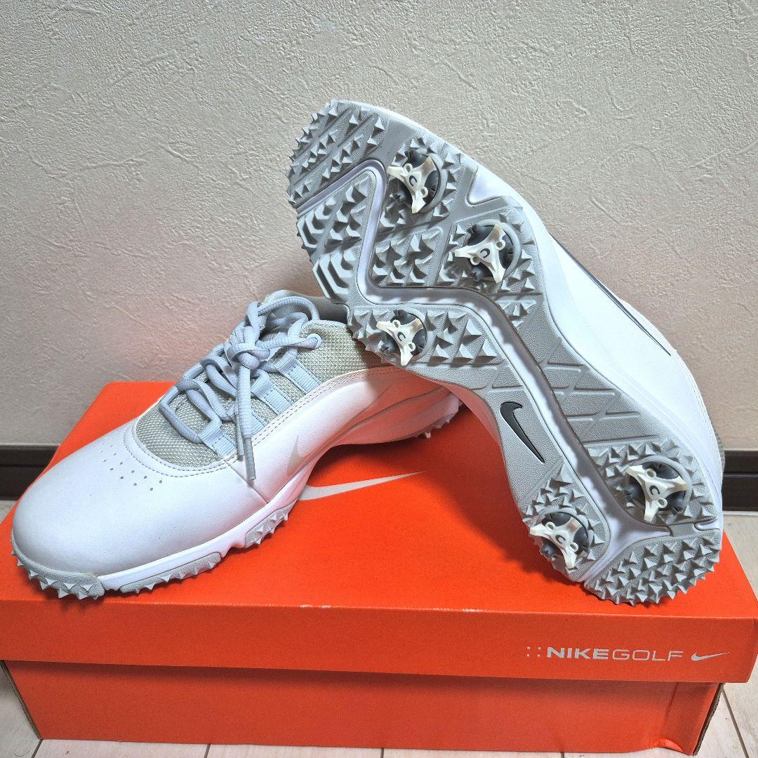 新品未使用　Nike Golf ゴルフシューズ ホワイト/グレー