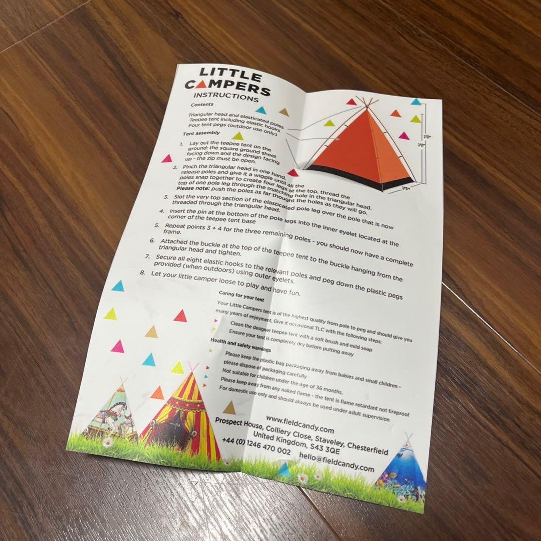 ハローキティ キャンプテント リトルキャンパーズ