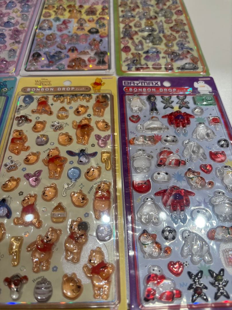 ディズニーキャラクター シールセット 8シート