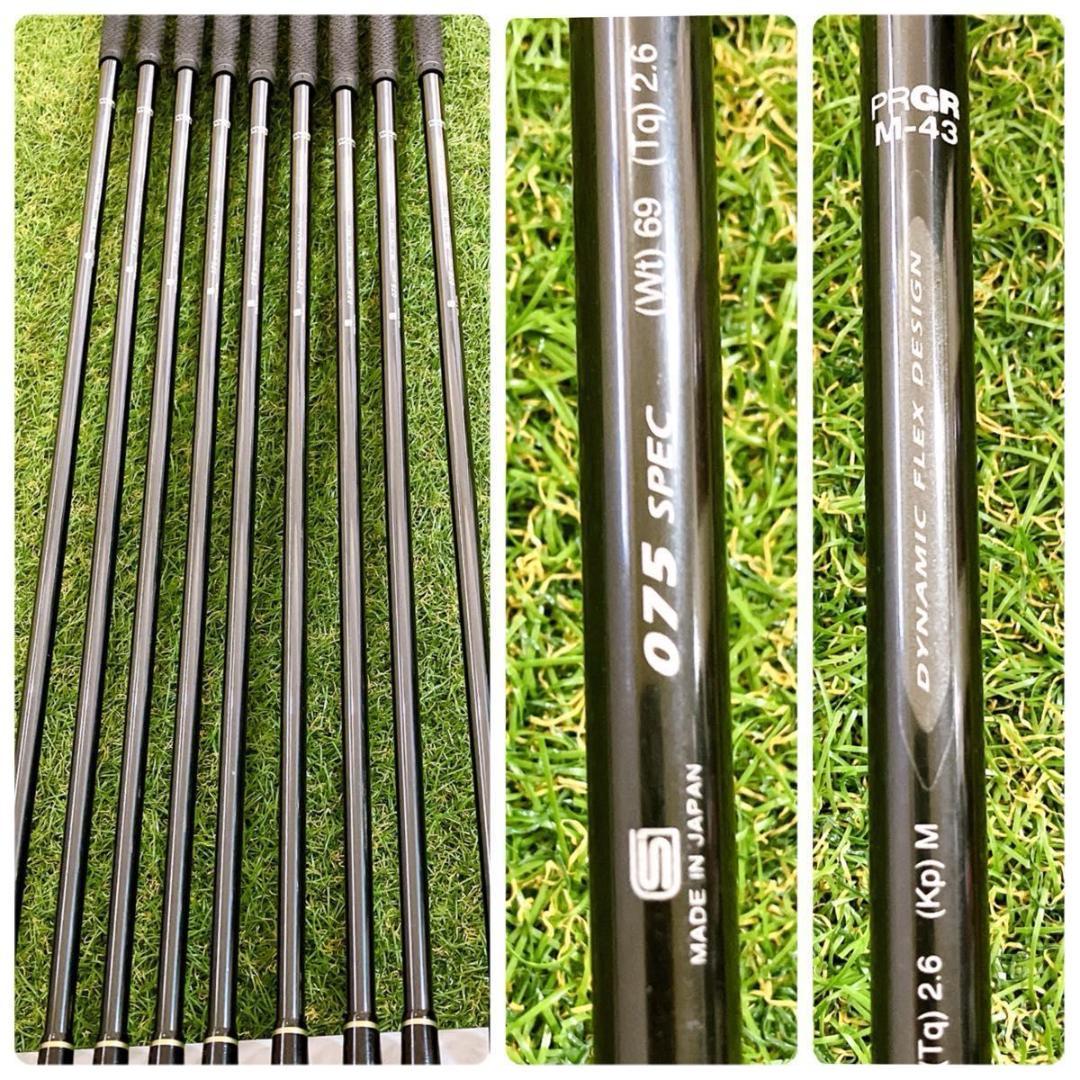 PRGR TR model 900 プロギア メンズアイアン 9本 右 S