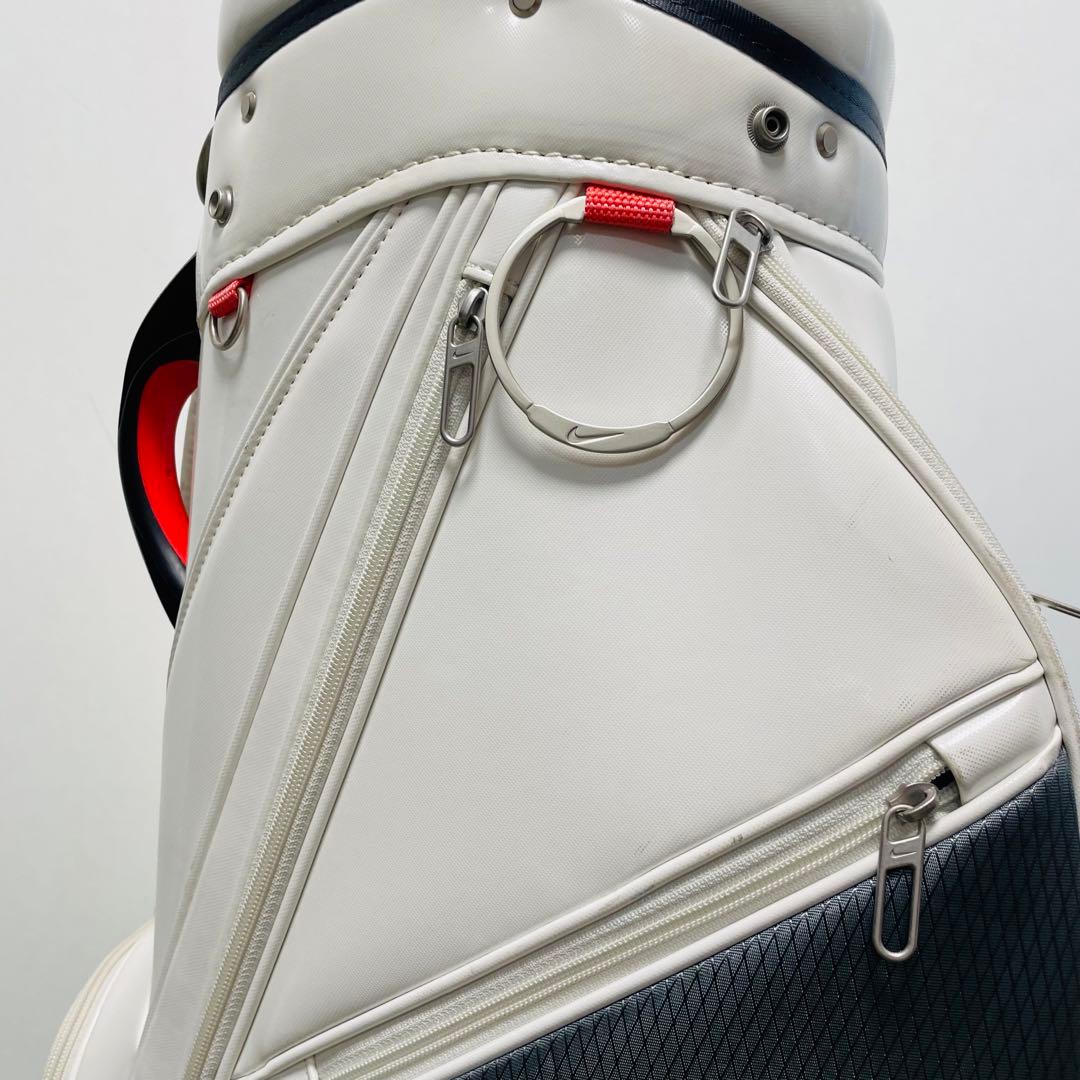 Nike ゴルフバッグ・キャディバッグ ホワイト/グレー/レッド