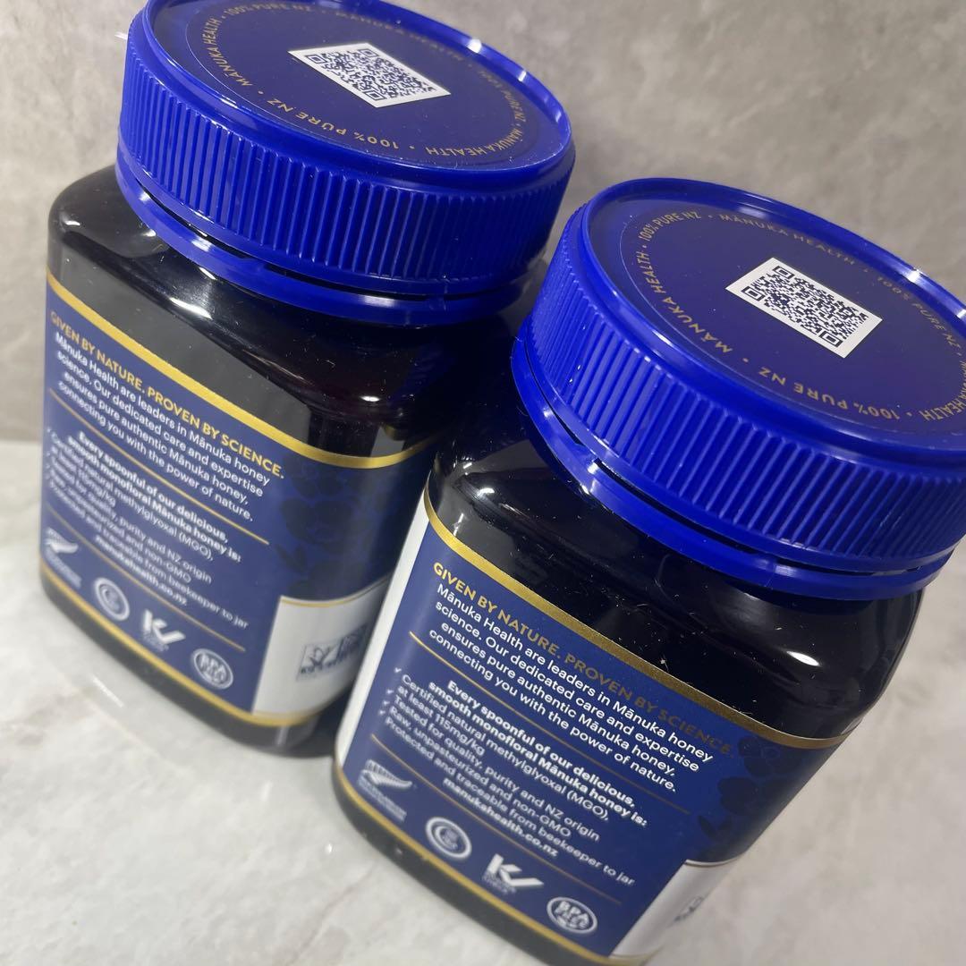 マヌカハニー MGO115+ マヌカヘルス はちみつ 500g 6+UMF