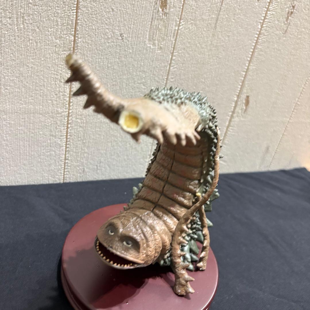 【希少品】古代怪獣　ツインテール　地球防衛軍秘密基地本部　塗装済完成品