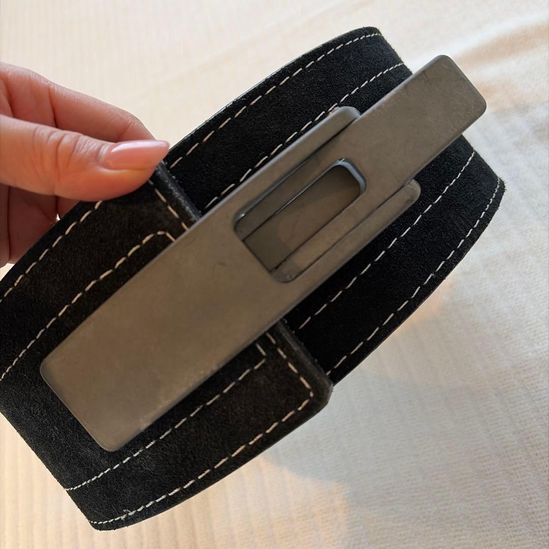 インザー INZER レバーアクションベルト 10mm S ブラック