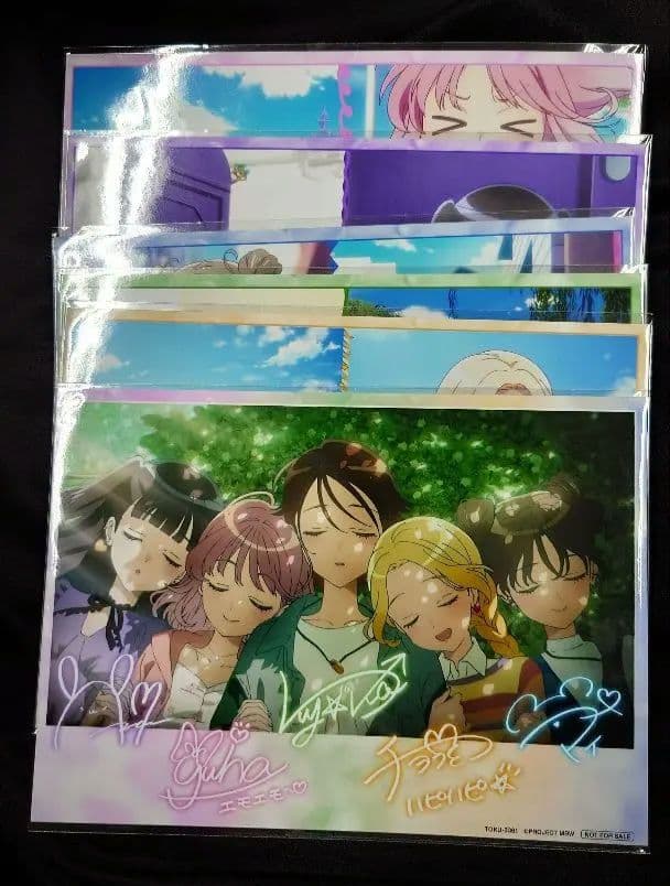 前橋ウィッチーズ A-on STORE 全巻購入特典　A3布ポスター アクキー