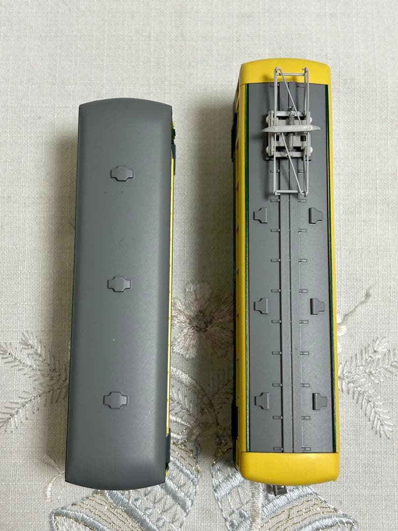 トミーテック 富井電鉄　猫屋線 直通用路面電車＋客車/貨車セット　2両2点