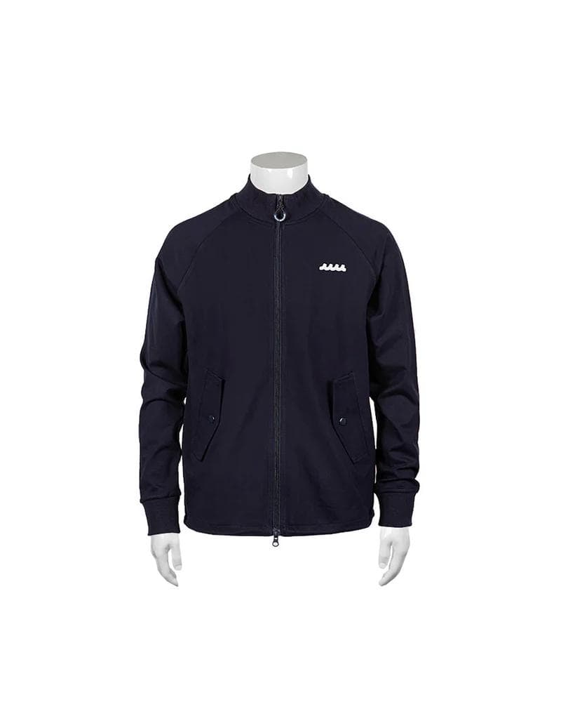 未使用 muta レディース ポンチブルゾン ダブルジップ ブルゾン 紺ネイビー