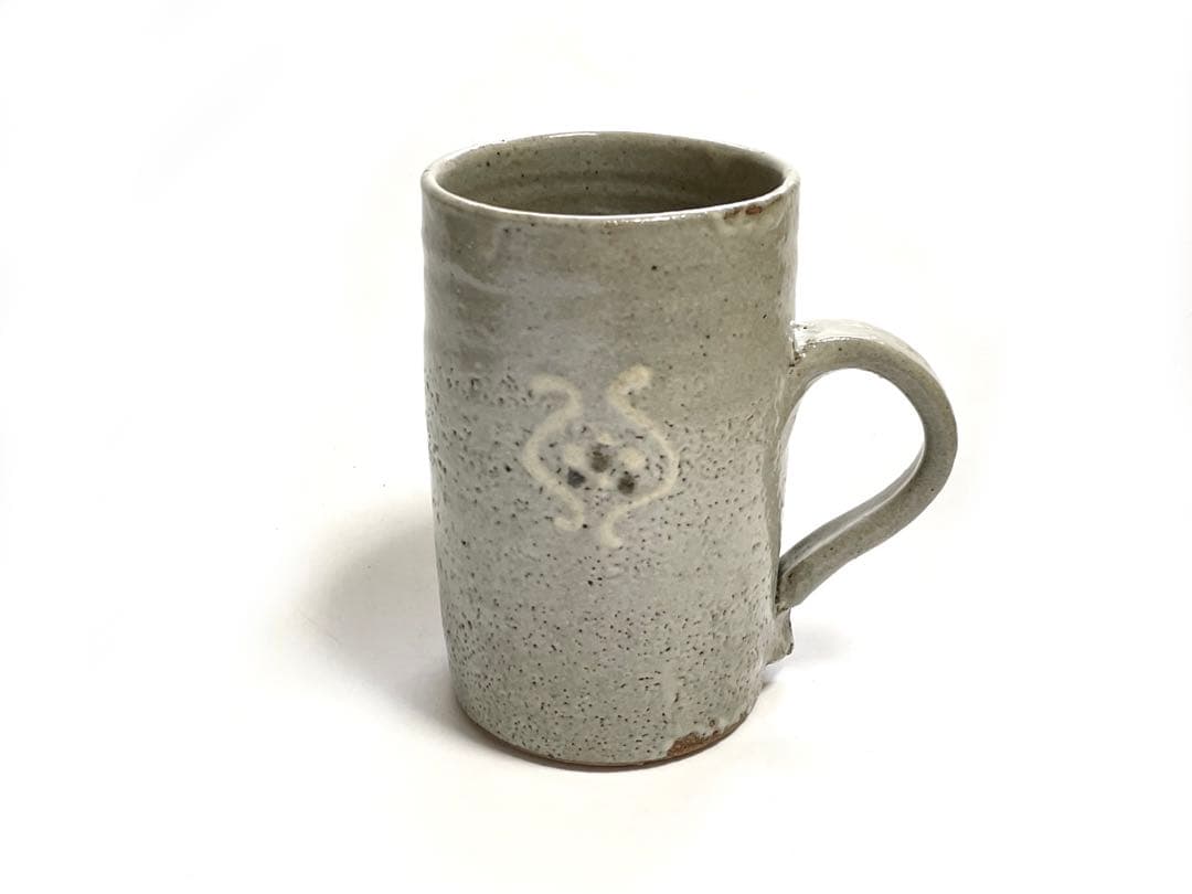 人間国宝　濱田庄司　浜田庄司　杯　ビアマグ　ジョッキ　ビール　麦酒杯　共箱