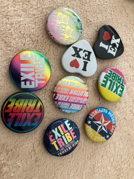 EXILE 三代目 GENERATIONS 缶バッジ