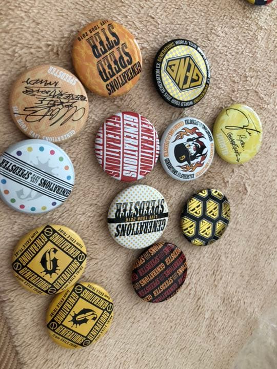 EXILE 三代目 GENERATIONS 缶バッジ