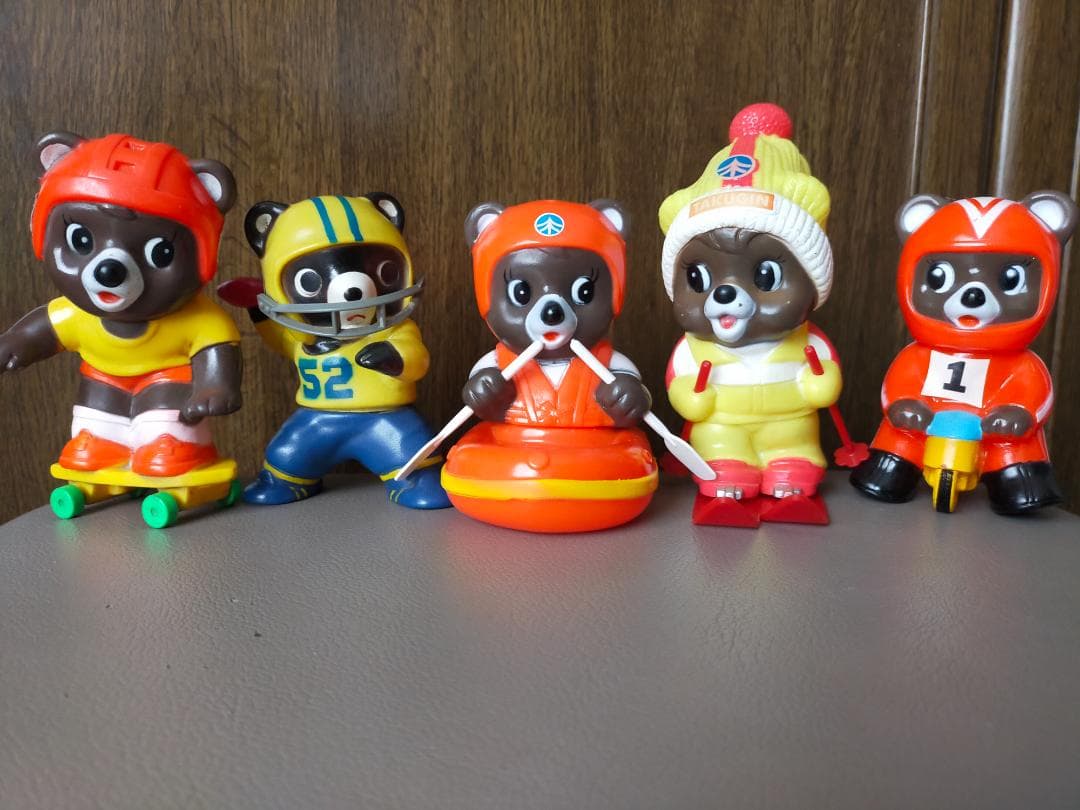 たくぎん　たくちゃん　貯金箱　５個