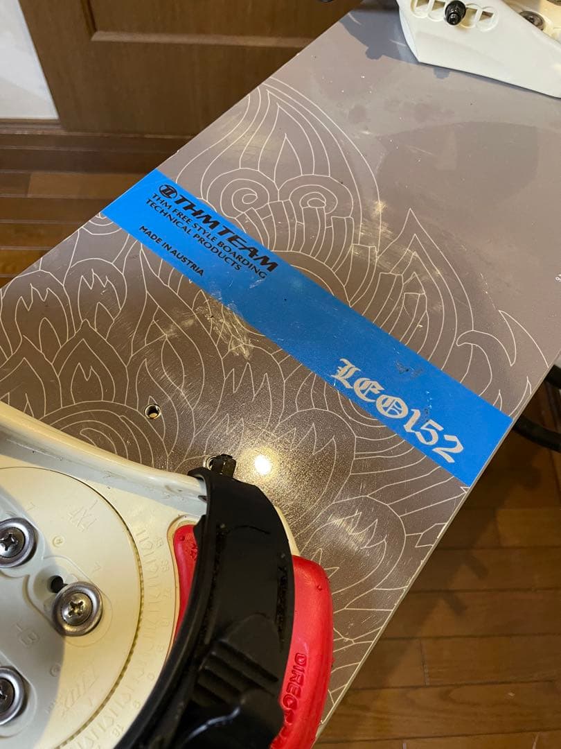 THM TEAM スノーボード152cm BIN セット ボードケース３点セット