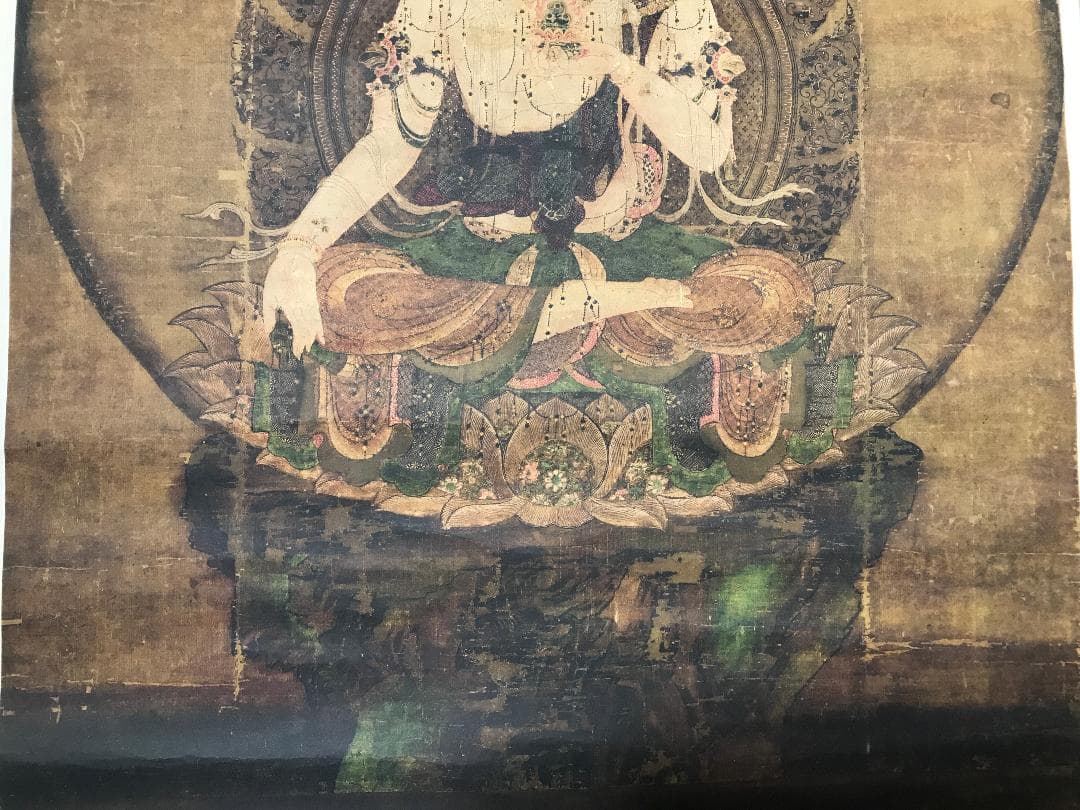 【虚空蔵菩薩】複製 東京国立博物館◆仏画◆工芸◆古仏画◆絹本 仏教美術