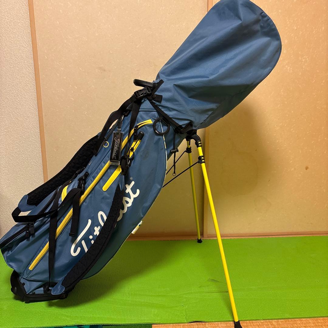 Titleist スタンド式キャディバッグ 薄ブルー