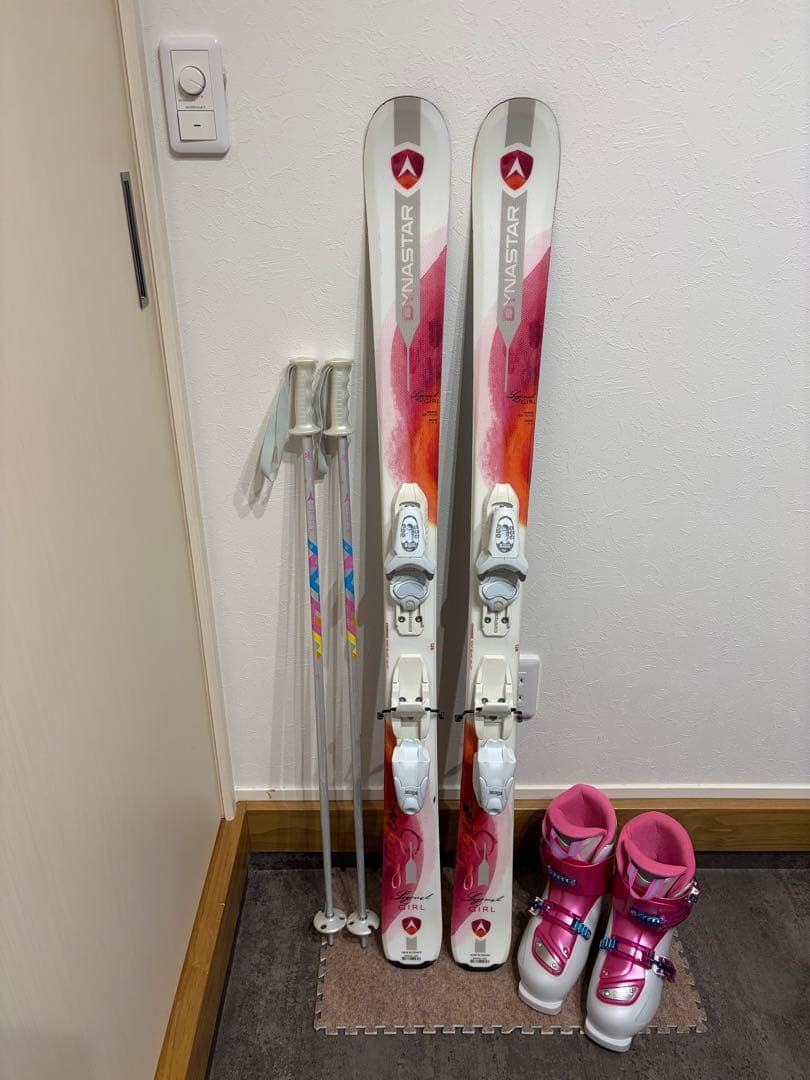 ★女の子用 4点セット メンテナンス.HOTWAX済★ atomic head