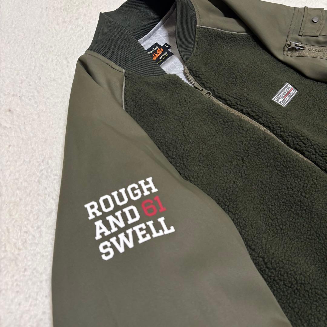 【希少】　rough & swell ラフアンドスウェル ボア中綿アウター