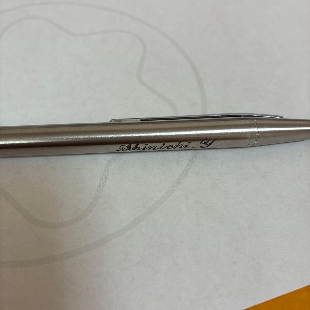 montblanc モンブランシルバー ボールペン スリムデザイン