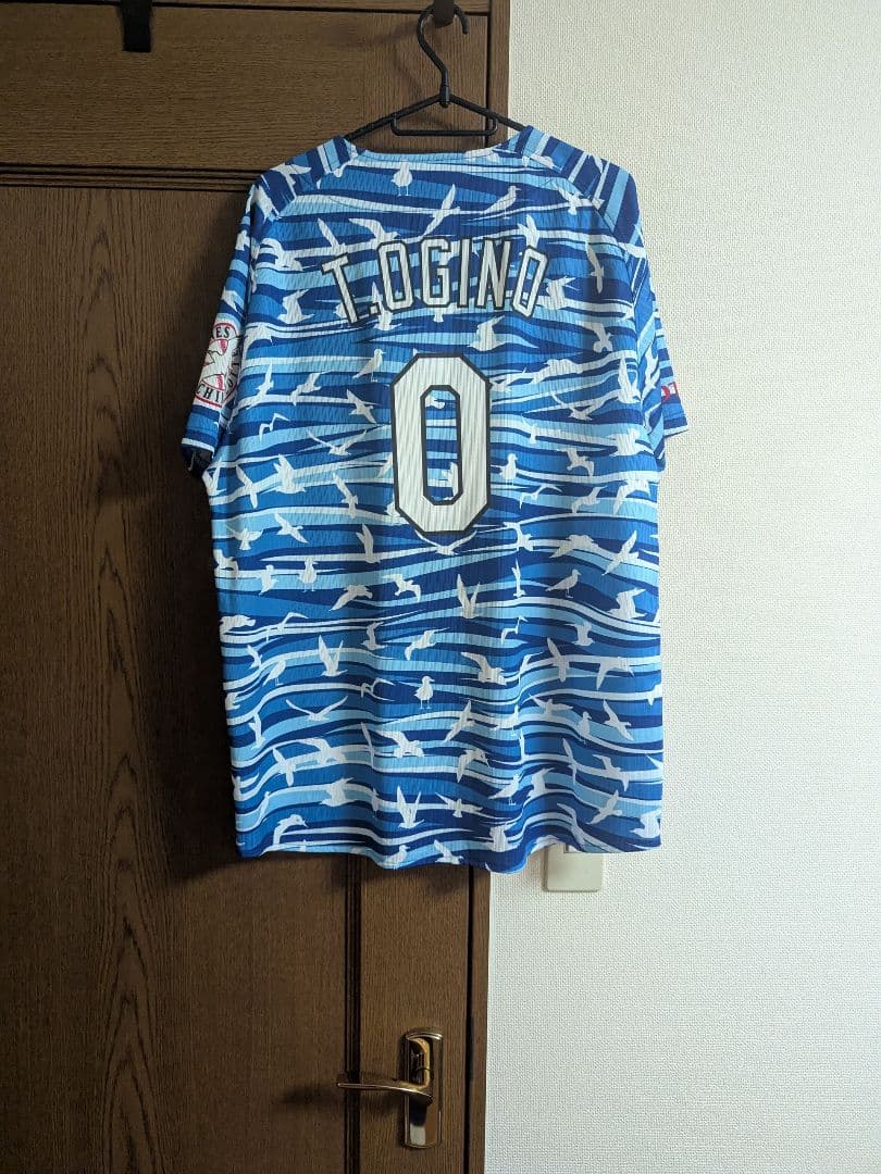 #激レア千葉ロッテ #0 荻野選手 マリフェス、サマフェス サイズL 5枚セット