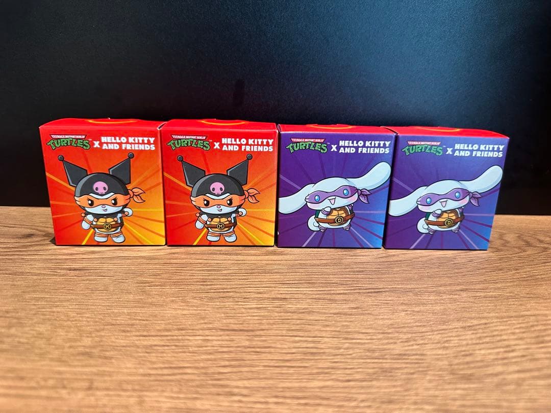 海外限定 サンリオxミュータントタートルズ ハローキティ ハッピーセット