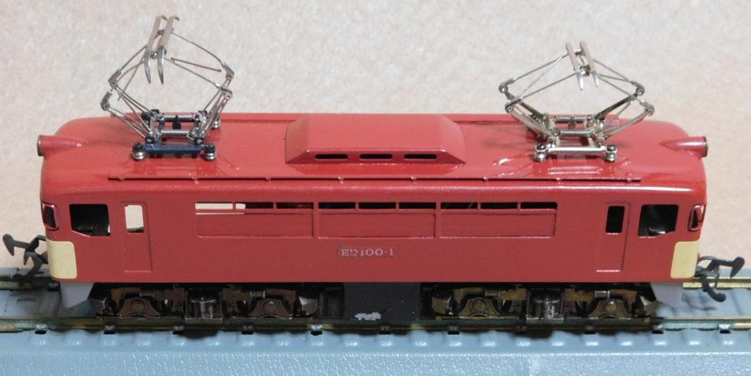 ＫＴＭ　カツミ模型店　ＨＯゲージ　ＥD１００　自由形電気機関車（昭和４０年代製）