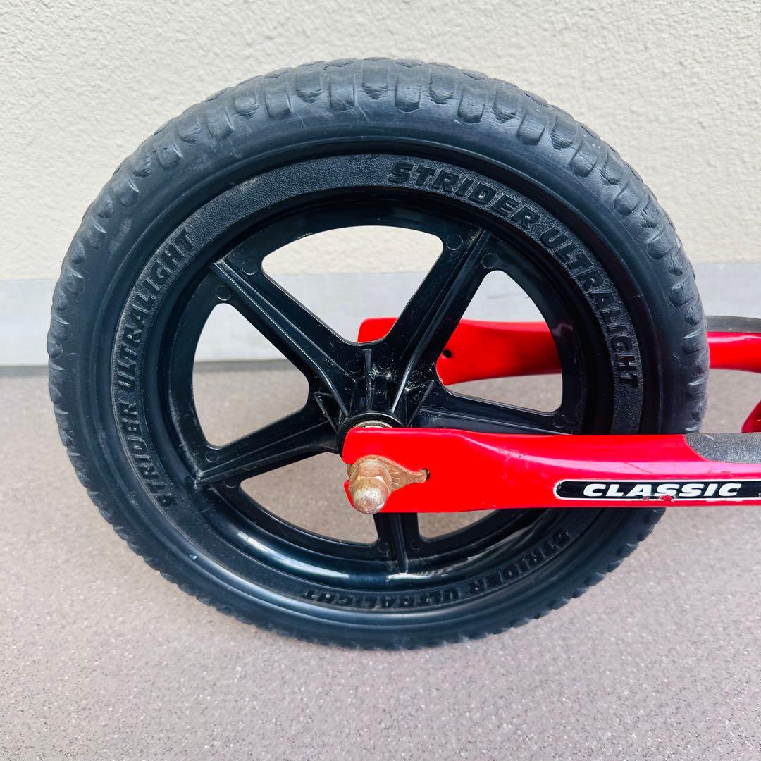 STRIDER ストライダー 12 クラシック バランスバイク 赤 レッド 正規