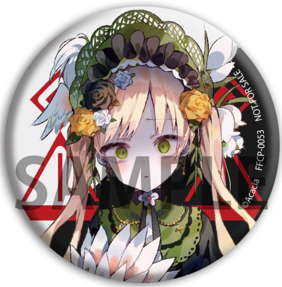 【遠野ハンナ/未開封】魔法少女ノ魔女裁判　缶バッジ　サントラ　特典　まのさば