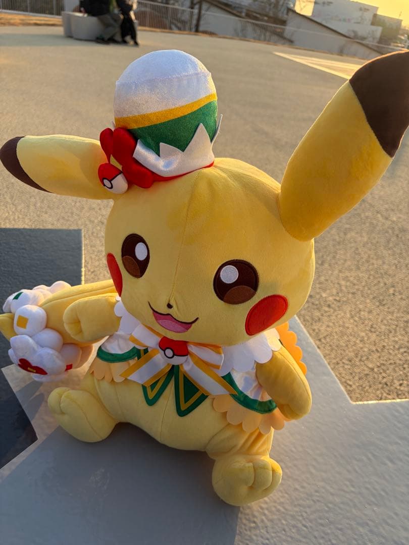 【匿名最安値】ポケパーク 限定品 大 ピカチュウ ぬいぐるみ ポケモン
