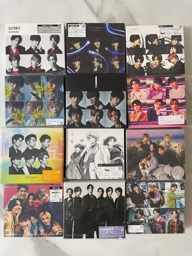 SixTONES CD DVD アルバム まとめ売り セット 特典 銀テープ付