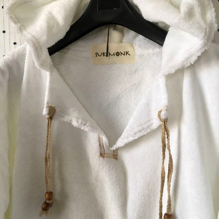 SURFMONK サーフモンク マリブ限定オーバーサイズパイルポケットフーディー