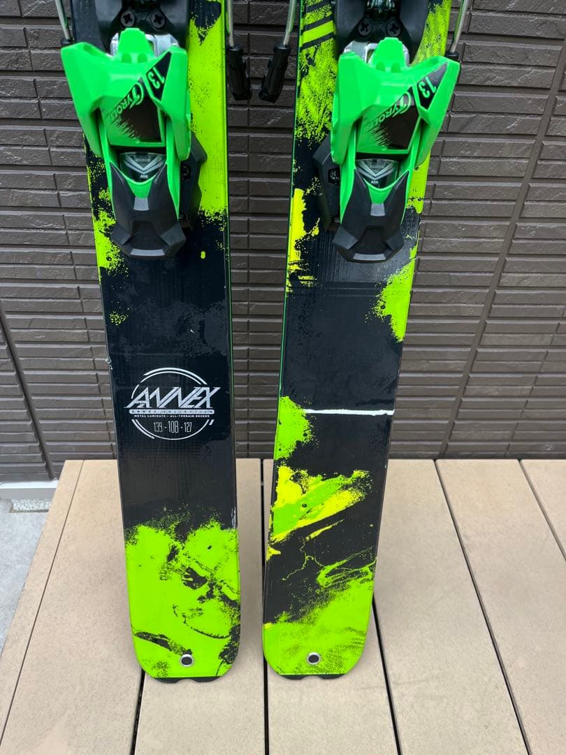 K2 Annex 108 スキー ビンディング付き