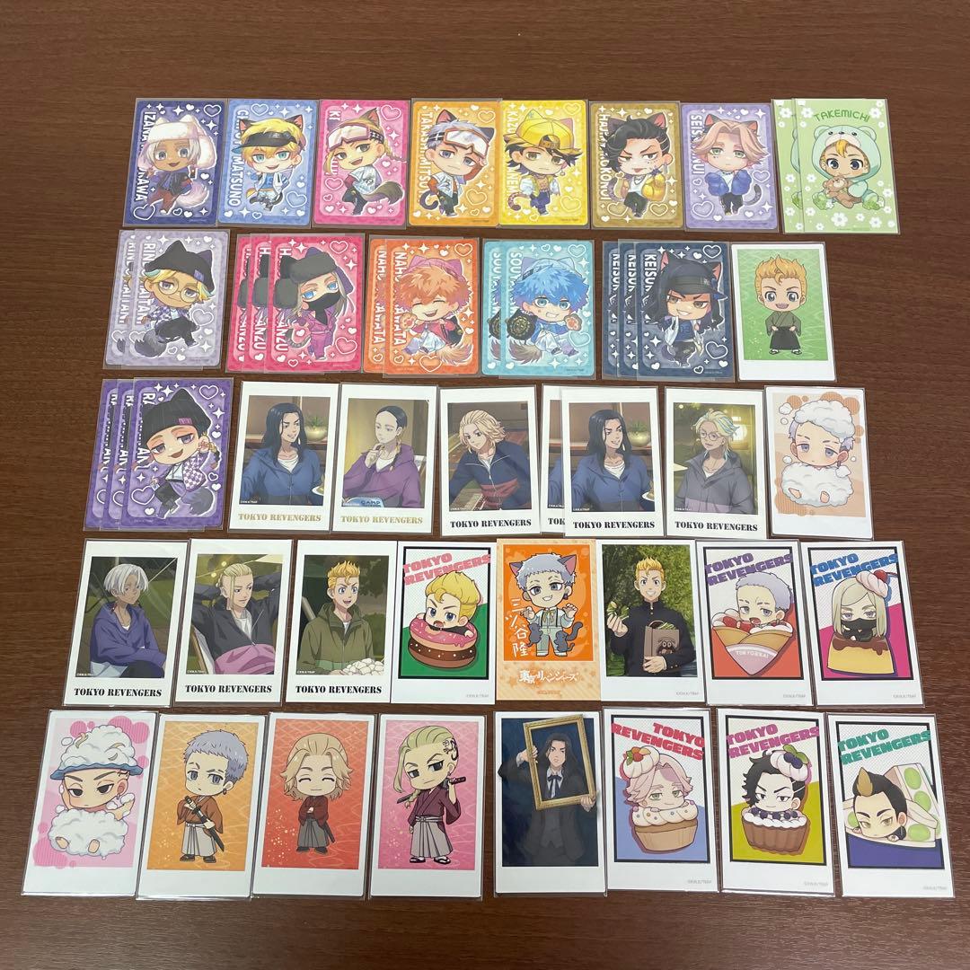❶①東京リベンジャーズ 色紙 缶バッジ 特典 ポストカード グッズまとめ売り