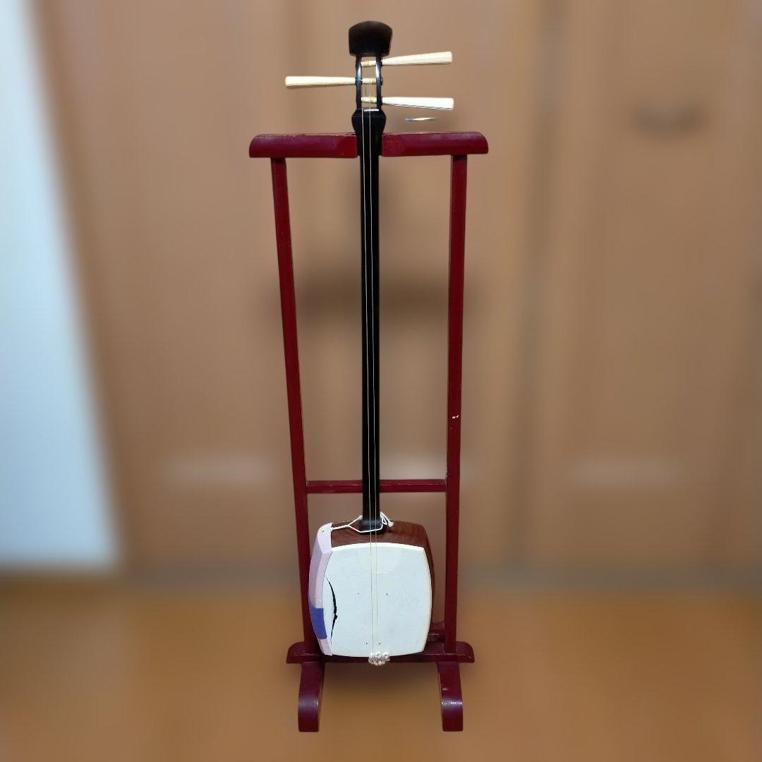 S SＸです修理要三味線と三味線二丁掛け2点お纏め