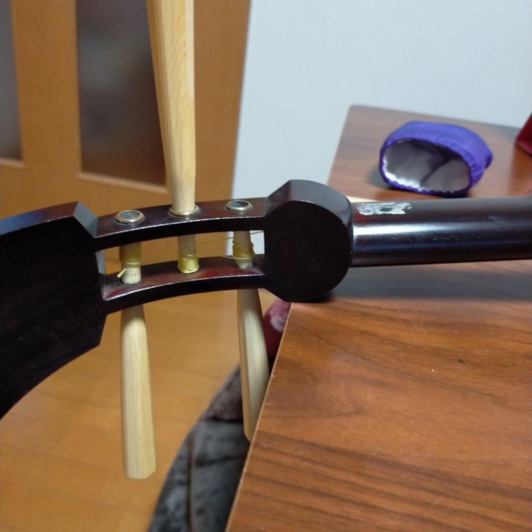 S SＸです修理要三味線と三味線二丁掛け2点お纏め