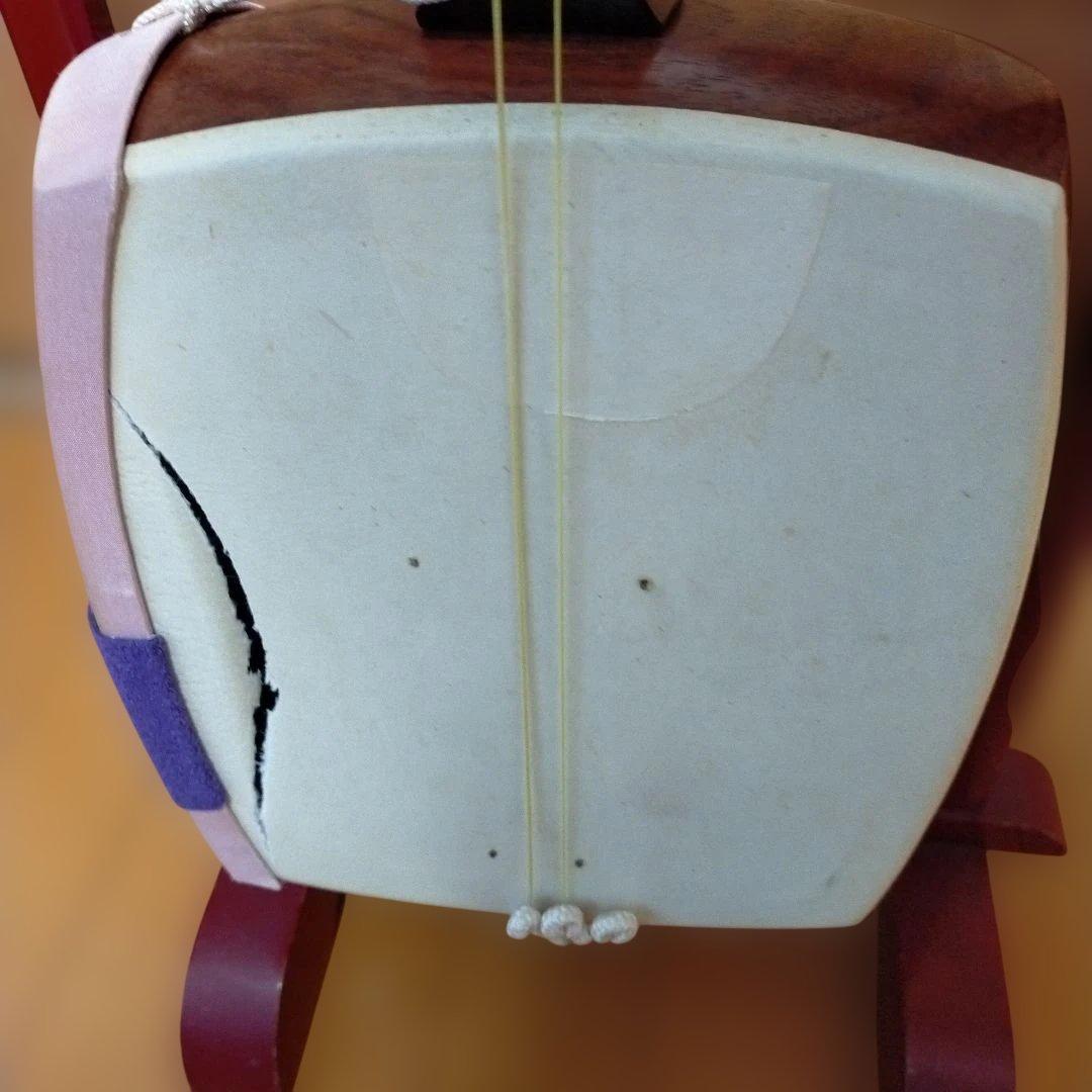 S SＸです修理要三味線と三味線二丁掛け2点お纏め