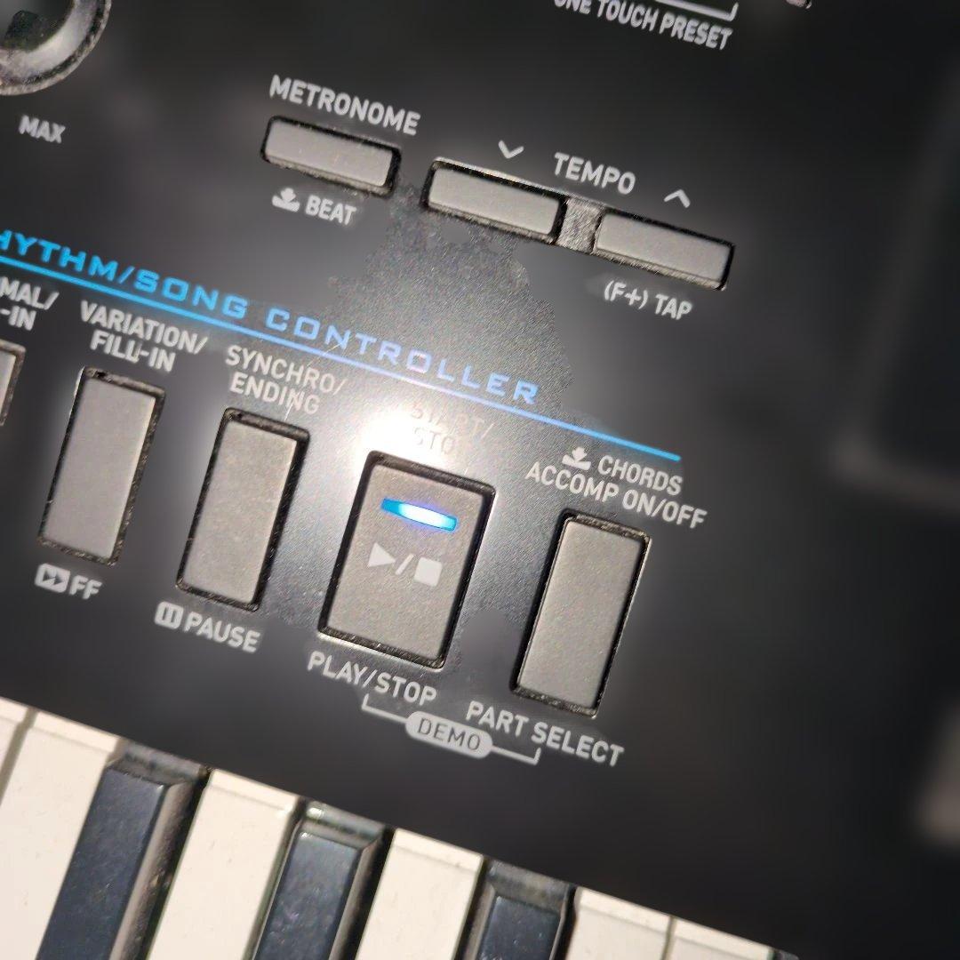 CASIO　WK-6600　本体　譜面台　アダプター