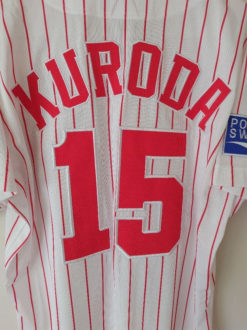 最終価格【限定品アレンジ】広島東洋カープ 復刻ユニフォーム 黒田博樹さん L