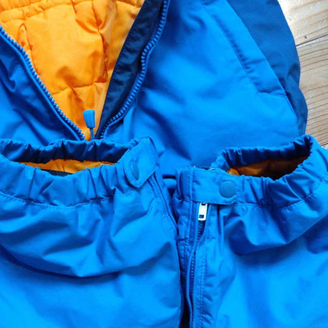 モンベル　パウダーカバーオール　ジャンプスーツ　雪　冬　キッズ　120