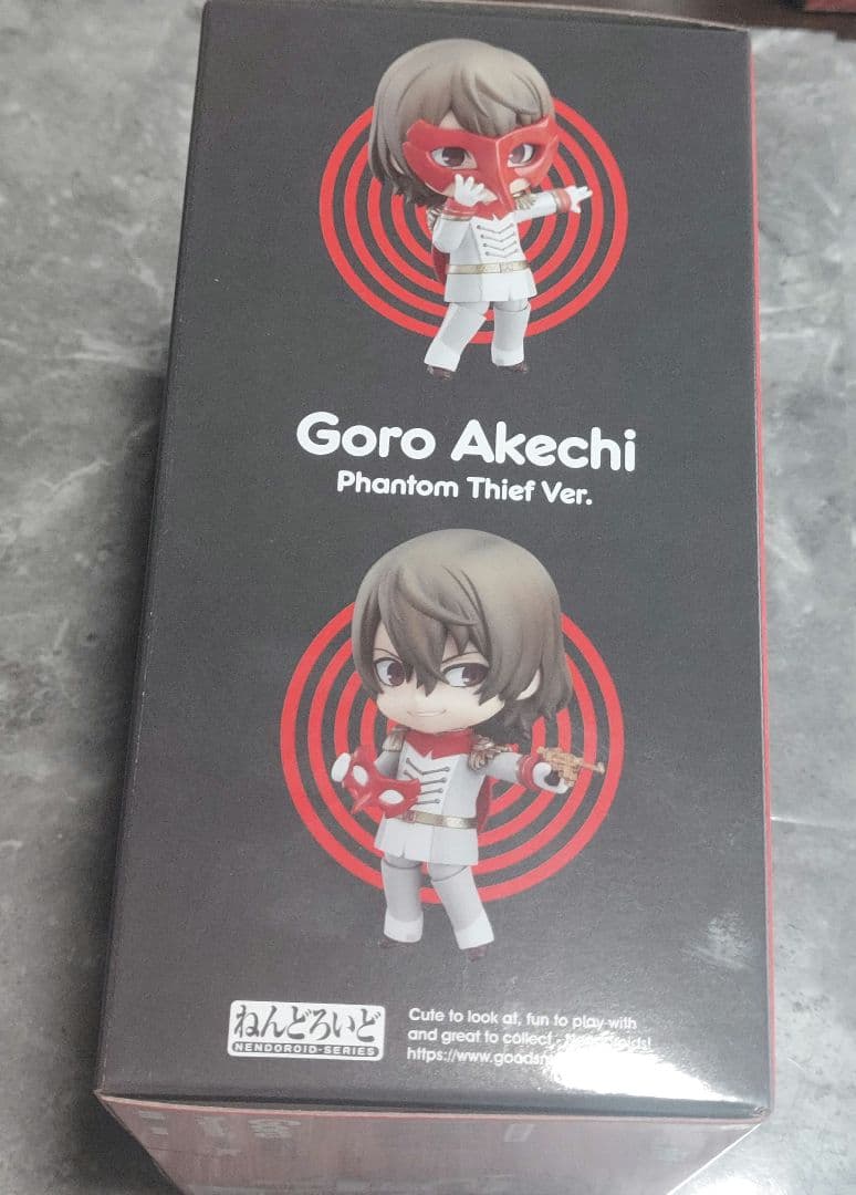 ペルソナ5　ねんどろいど 明智吾郎 怪盗服Ver.　新品未開封　フィギュア